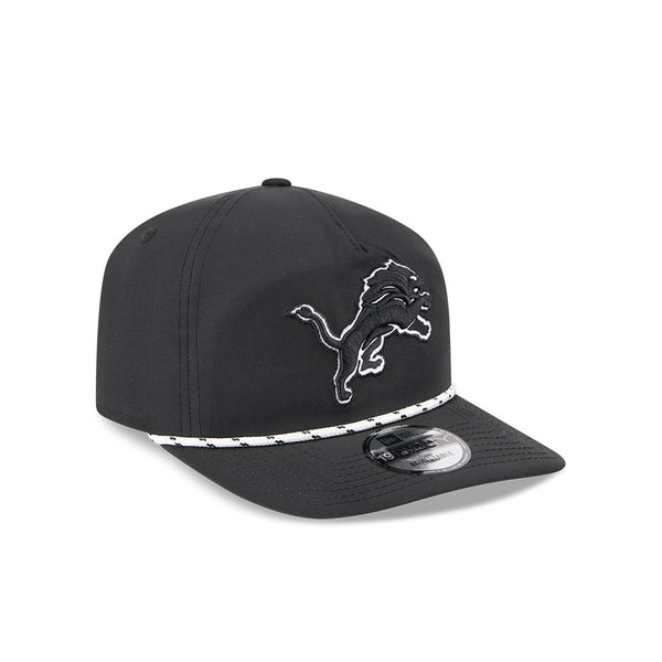 Detroit Lions Black/White Rope 19TWENTY Snapback
