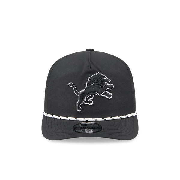 Detroit Lions Black/White Rope 19TWENTY Snapback