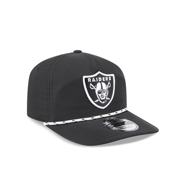 Las Vegas Raiders Black/White Rope 19TWENTY Snapback