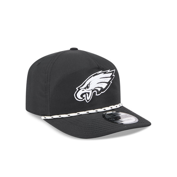 Philadelphia Eagles Black/White Rope 19TWENTY Snapback