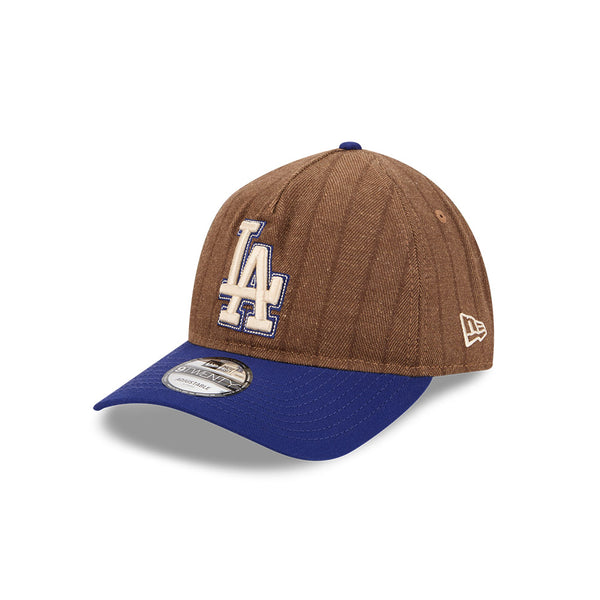 Los Angeles Dodgers Three Looms Wool Pinstripe 9TWENTY A-Frame™ Adjustable