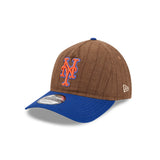 New York Mets Three Looms Wool Pinstripe 9TWENTY A-Frame™ Adjustable