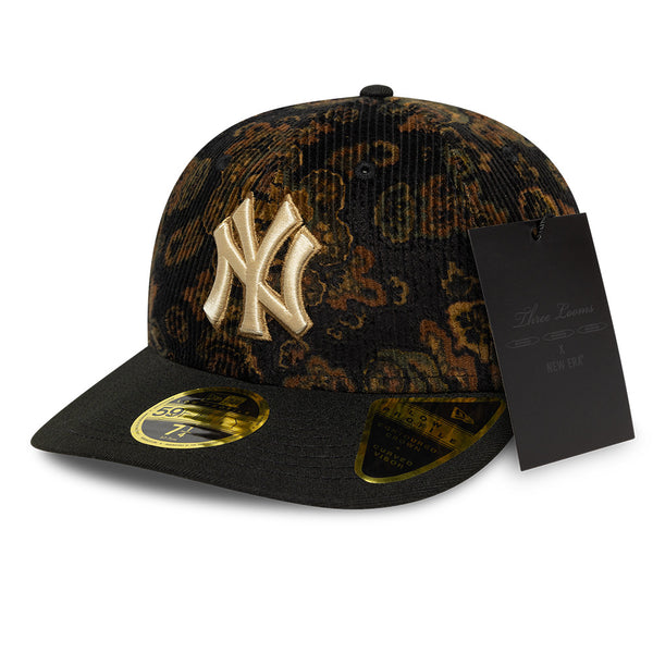 New York Yankees Three Looms Floral Cord Low Profile 59FIFTY Fitted