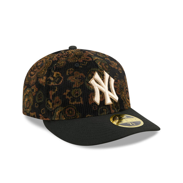 New York Yankees Three Looms Floral Cord Low Profile 59FIFTY Fitted