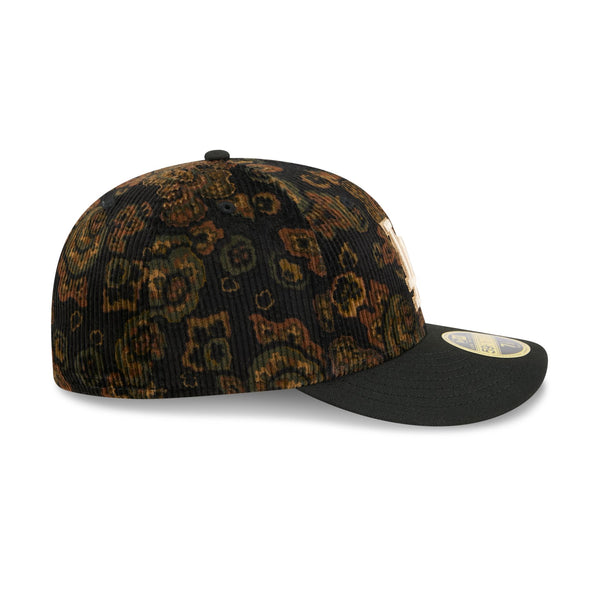 Los Angeles Dodgers Three Looms Floral Cord Low Profile 59FIFTY Fitted
