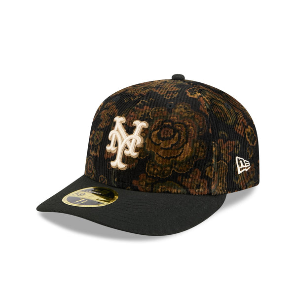 New York Mets Three Looms Floral Cord Low Profile 59FIFTY Fitted