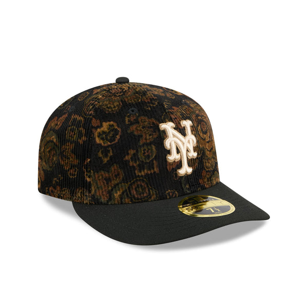 New York Mets Three Looms Floral Cord Low Profile 59FIFTY Fitted