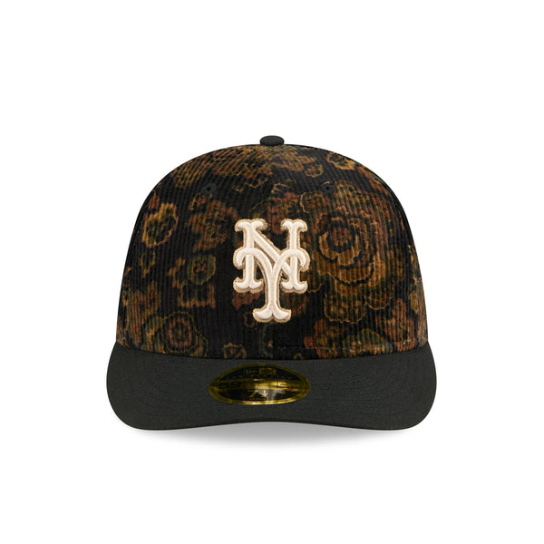 New York Mets Three Looms Floral Cord Low Profile 59FIFTY Fitted