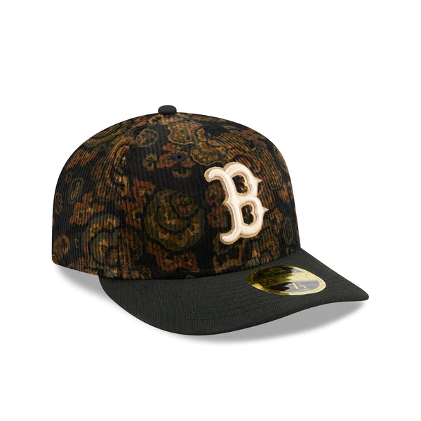 Boston Red Sox Three Looms Floral Cord Low Profile 59FIFTY Fitted