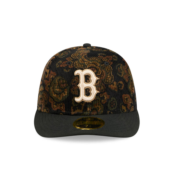 Boston Red Sox Three Looms Floral Cord Low Profile 59FIFTY Fitted