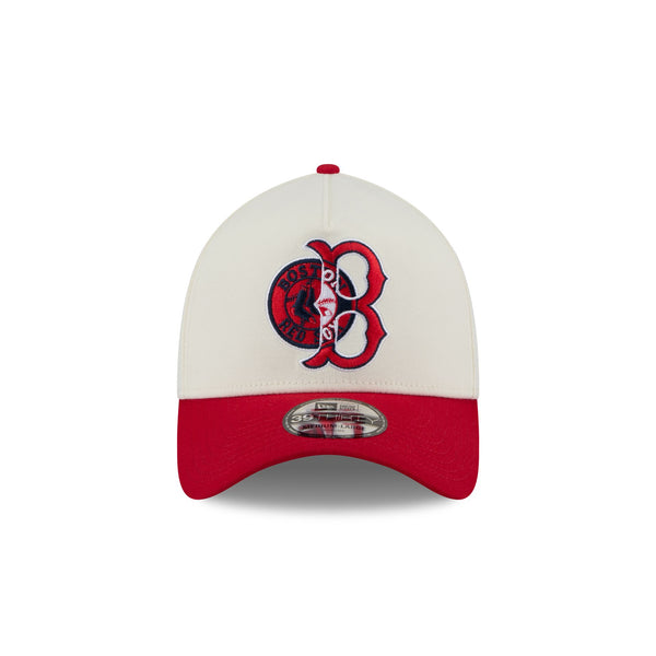 Boston Red Sox Inverted Logos 39THIRTY A-Frame™ Stretch Fit