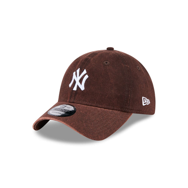 New York Yankees Snow Wash Seasonal Burnt Wood 9TWENTY Cloth Strap