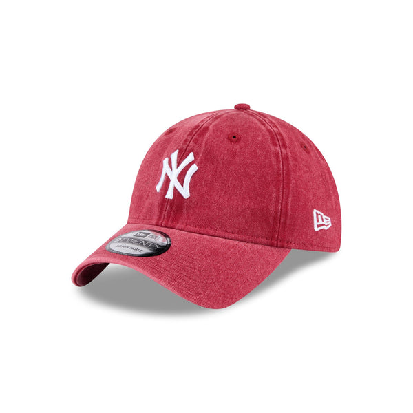 New York Yankees Snow Wash Seasonal Heathered Red 9TWENTY Cloth Strap
