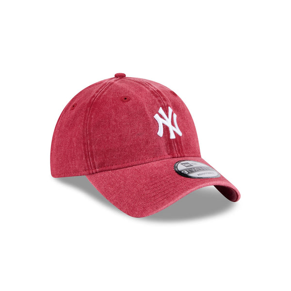 New York Yankees Snow Wash Seasonal Heathered Red 9TWENTY Cloth Strap