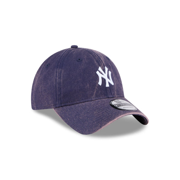 New York Yankees Snow Wash Seasonal Light Navy 9TWENTY Cloth Strap