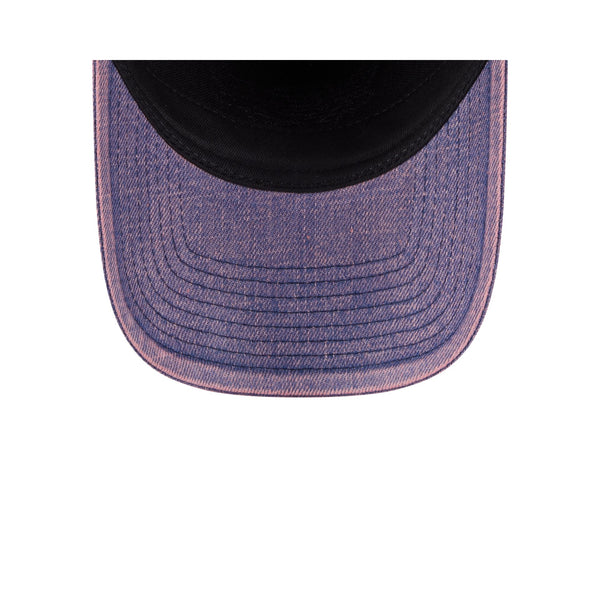 Chicago Bulls Pink Acid Denim 9FORTY A-Frame® Snapback