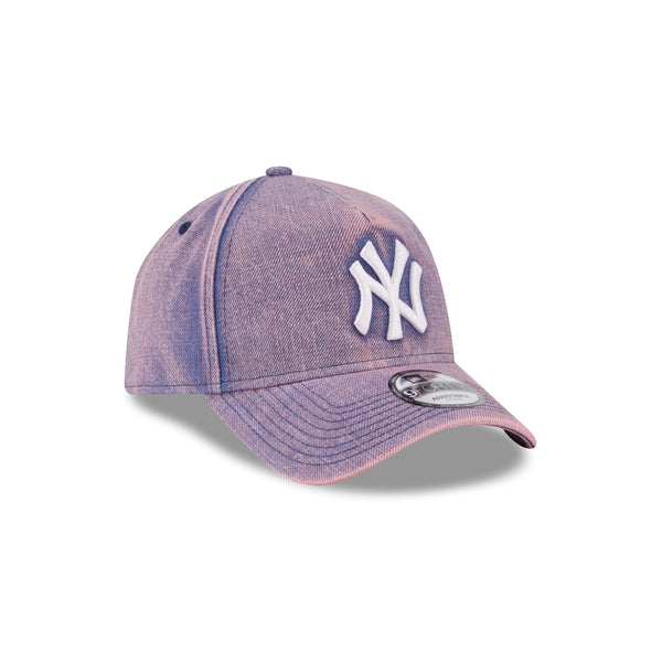 New York Yankees Pink Acid Denim 9FORTY A-Frame® Snapback