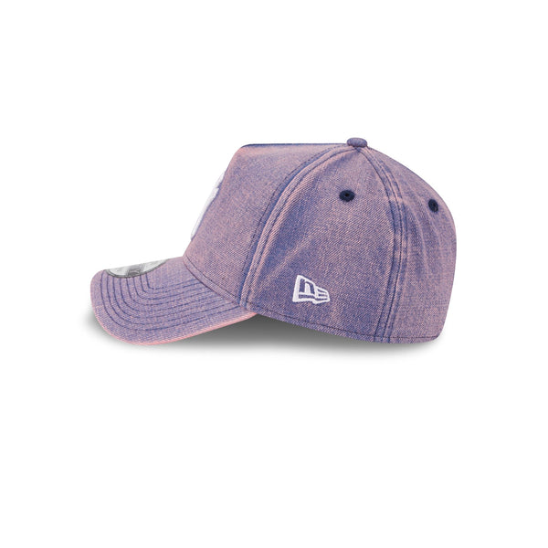 New York Yankees Pink Acid Denim 9FORTY A-Frame® Snapback