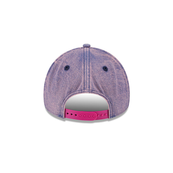 New York Yankees Pink Acid Denim 9FORTY A-Frame® Snapback