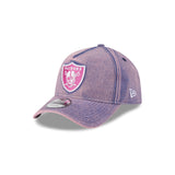 Las Vegas Raiders Pink Acid Denim 9FORTY A-Frame® Snapback