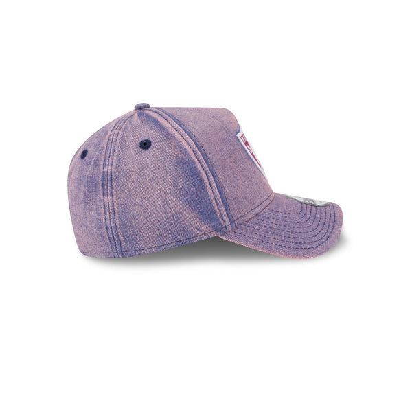 Las Vegas Raiders Pink Acid Denim 9FORTY A-Frame® Snapback