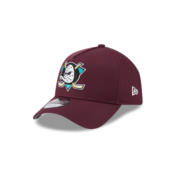 Anaheim Ducks Retro Ducks Maroon 9FORTY A-Frame® Snapback
