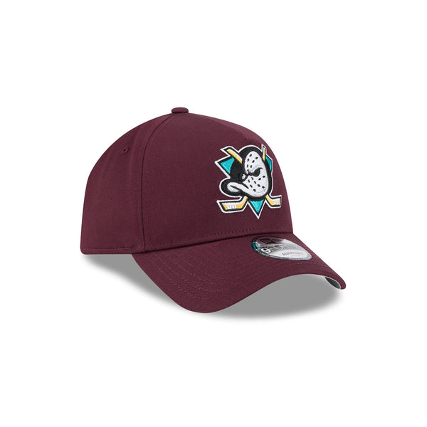 Anaheim Ducks Retro Ducks Maroon 9FORTY A-Frame® Snapback