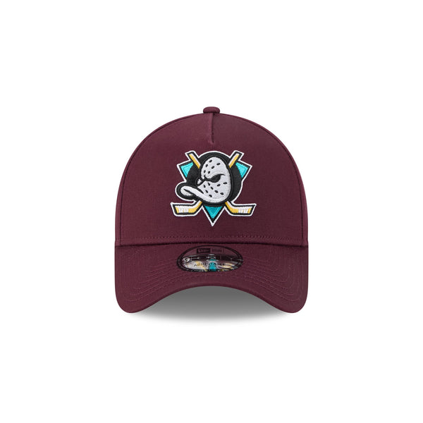 Anaheim Ducks Retro Ducks Maroon 9FORTY A-Frame® Snapback