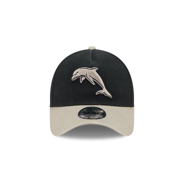 The Dolphins NRL Supporter Two-Tone Pebble 9FORTY A-Frame® Snapback