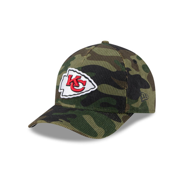 Kansas City Chiefs Salute to Service '25 9FORTY A-Frame M-Crown Snapback