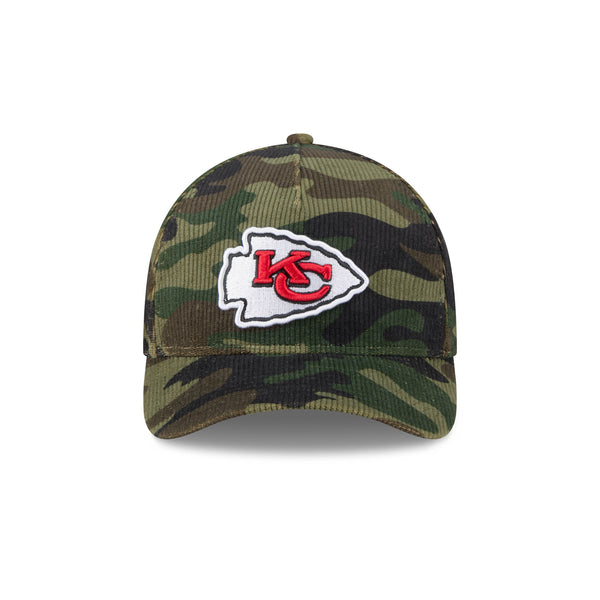 Kansas City Chiefs Salute to Service '25 9FORTY A-Frame M-Crown Snapback