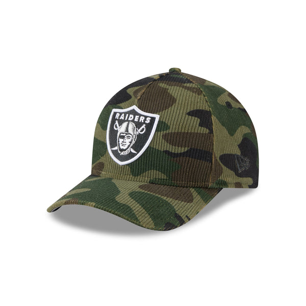 Las Vegas Raiders Salute to Service '25 9FORTY A-Frame M-Crown Snapback