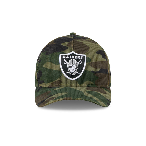Las Vegas Raiders Salute to Service '25 9FORTY A-Frame M-Crown Snapback