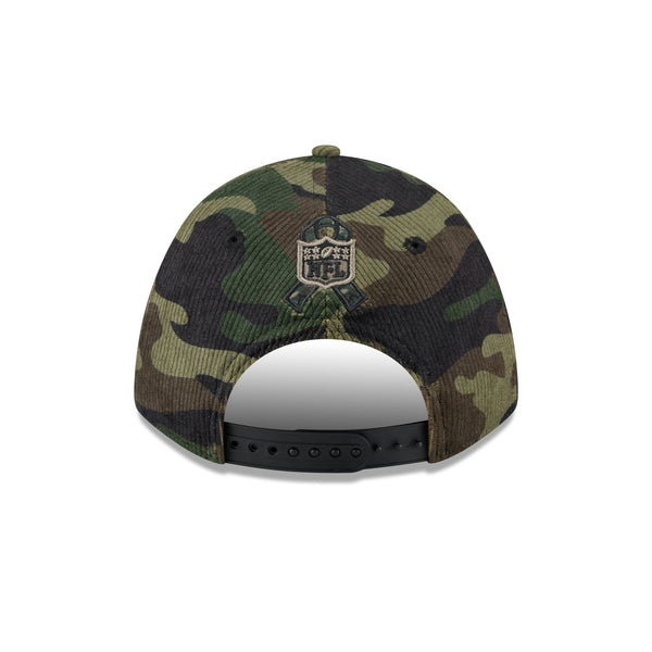 Las Vegas Raiders Salute to Service '25 9FORTY A-Frame M-Crown Snapback