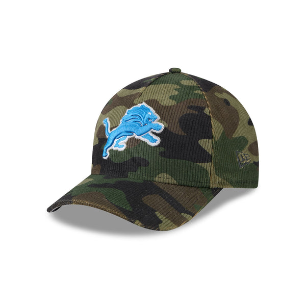 Detroit Lions Salute to Service '25 9FORTY A-Frame M-Crown Snapback