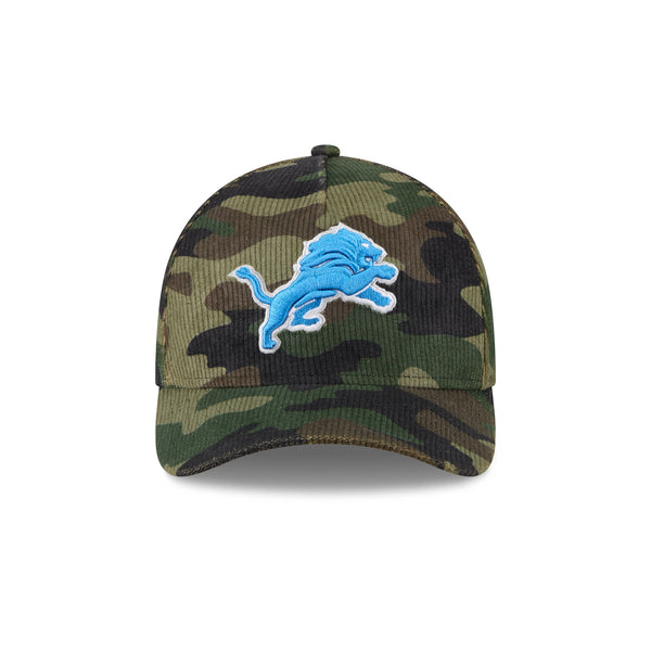 Detroit Lions Salute to Service '25 9FORTY A-Frame M-Crown Snapback