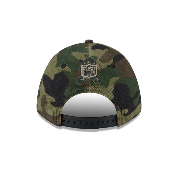 Detroit Lions Salute to Service '25 9FORTY A-Frame M-Crown Snapback
