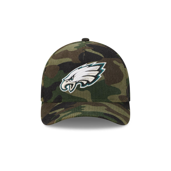 Philadelphia Eagles Salute to Service '25 9FORTY A-Frame M-Crown Snapback