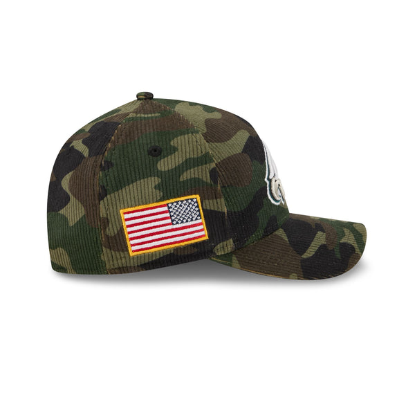 Philadelphia Eagles Salute to Service '25 9FORTY A-Frame M-Crown Snapback