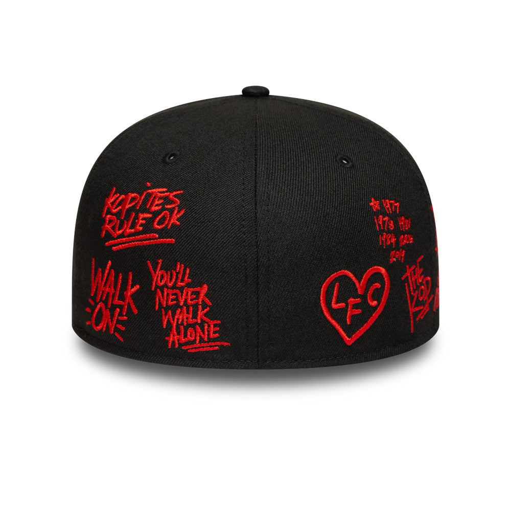 Liverpool FC Scribble 59FIFTY Fitted – New Era Cap Australia