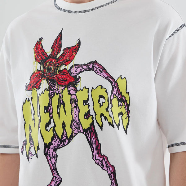 Stranger Things Demogorgon White T-Shirt