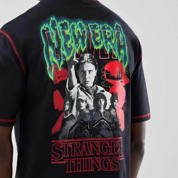 Stranger Things Eleven Black T-Shirt