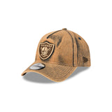 Las Vegas Raiders Denim Mud Overwash 9FORTY A-Frame Snapback