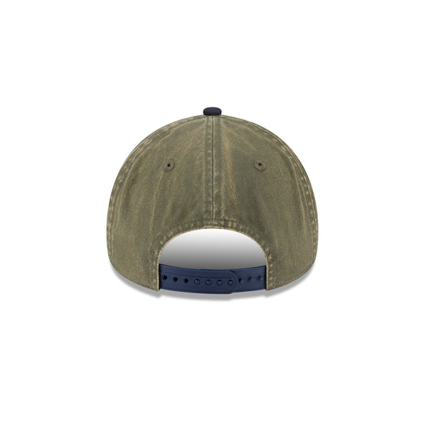New York Rangers Washed Olive Navy 9FORTY A-Frame Snapback