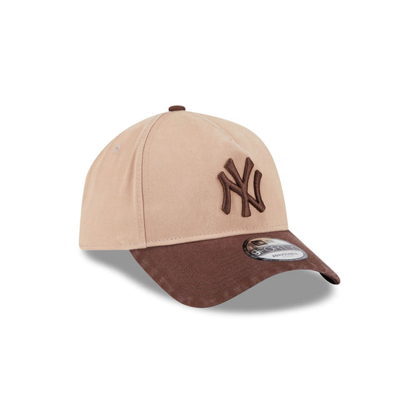 New York Yankees Washed Pastel Brown 9FORTY A-Frame® Snapback