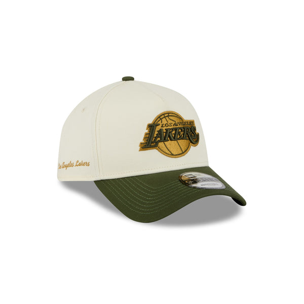 Los Angeles Lakers Metallic Script 9FORTY A-Frame Snapback
