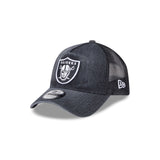 Las Vegas Raiders Washed Denim 9FORTY A-Frame Trucker