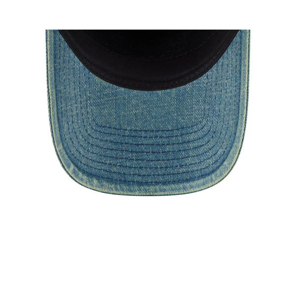 Chicago Bulls Green Acid Denim 9FORTY A-Frame® Snapback