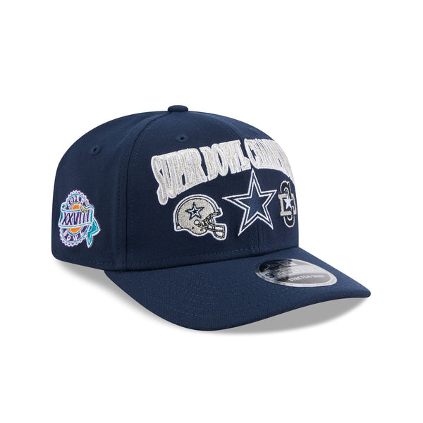 Dallas Cowboys NFL Super Bowl 9SEVENTY Stretch Snap