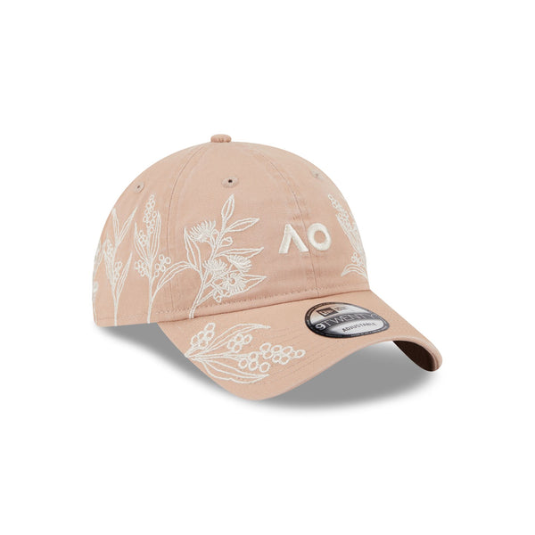 Australian Open '26 Australiana Floral Beige 9TWENTY Cloth Strap
